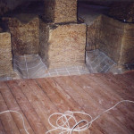 9) Podlaha přední části - průběh opravy