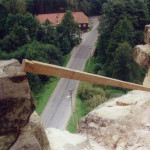 Nároží C - demontáž